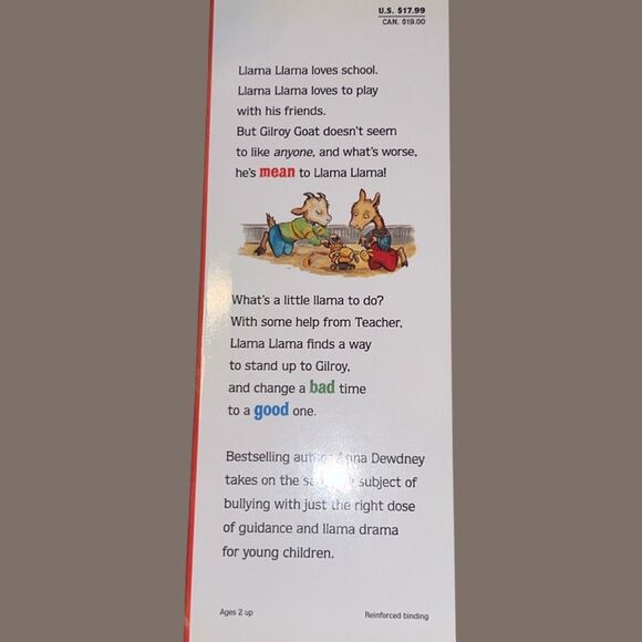 Llama Llama Hard Cover Bundle Bully Goat Mad Mama Misses Mama Llama & PJ Plush - Picture 5 of 13